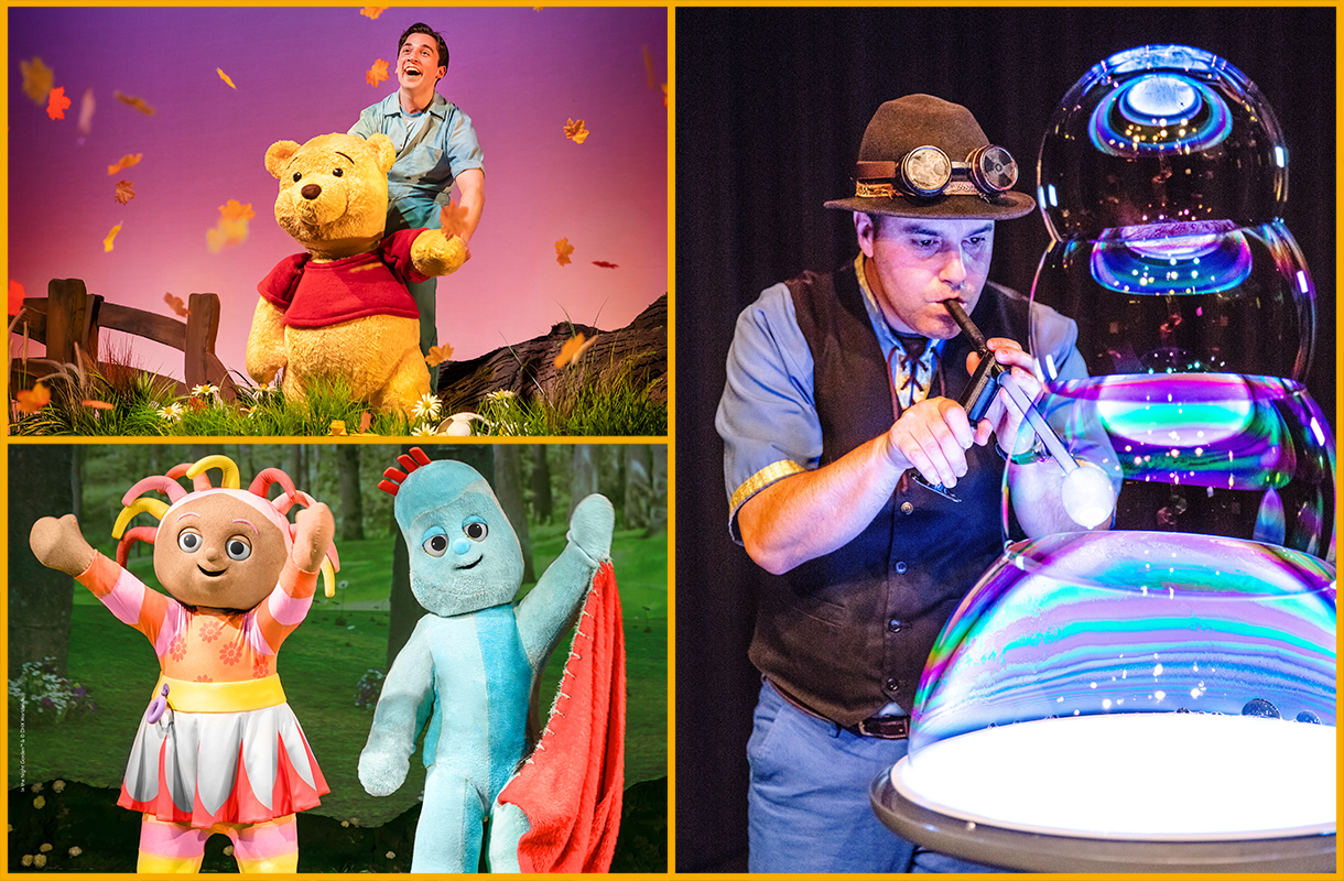 Winnie the Pooh and In the Night Garden on stage